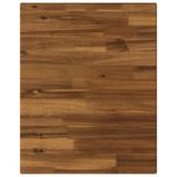 vidaXL Tafelblad - Glas - Naturel - 50 x 50 x 3 cm