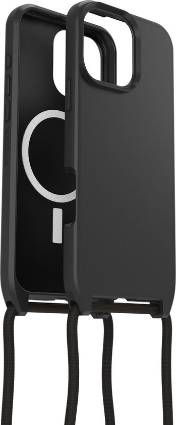 OtterBox React Necklace Mag Hoesje voor iPhone 16 Pro Max - Zwart