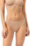 Mey Brasil Serie Simply Better Invisibles Brazilian Briefs Cream Tan Women's L