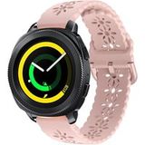 Samsung Gear Sport bracelet en silicone avec motif (rose)