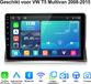 Junsun Linux Draadloos Carplay & Android Auto Geschikt voor VW T5 Multivan 2008-2015 - 9 Inch HD TouchScreen - Bluetooth - Navigatie - WiFi - FM - RDS - Stuurwielbediening