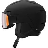 Salomon Osmo, ski helm met vizier, zwart