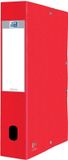 Elba Elastische archiefdoos File Pressboard met elastische sluiting 60mm wervelkolom A4 rood Ref 4506013/91