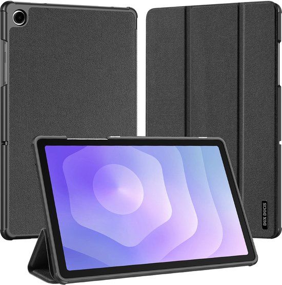Dux Ducis Domo Bookcase Zwart voor Samsung Galaxy Tab A11 Plus