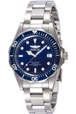 Invicta Horloge INV-9204 Analoog Quartz Mannen Zilverkleurig Staal 37mm