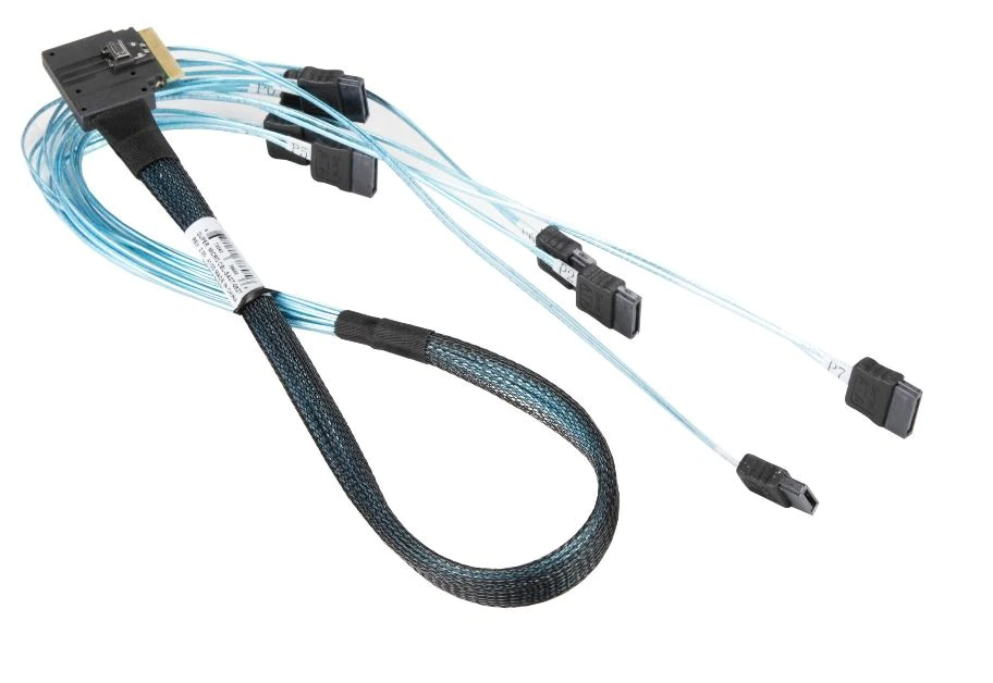 Supermicro CBL-SAST-0827 - Serial Attached SCSI (SAS) Kabel - Zwart - 0,7m