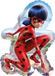 Amscan Miraculous Lady Bug Folieballon 55x86cm Meerkleurig