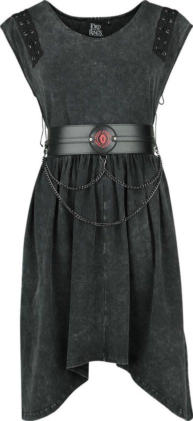 THE LORD OF THE RINGS E.M.P. Merchandising Handelsgesellschaft mbH The Lord Of The Rings Mordor Dames Midi-jurk - zwart - M