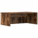 vidaXL Wandbureau Gerookt eiken 80 x 45 x 30 cm