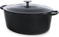 BK Bourgogne Braadpan - Ø 32 cm - Jet Black - Gietijzer - 7.5L - Incl. Deksel