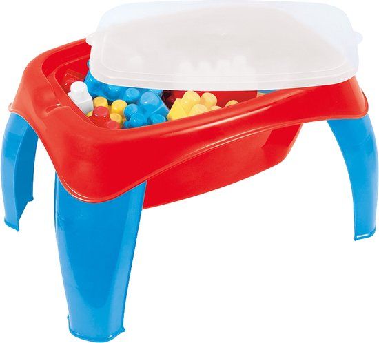 Dolu Activiteiten Tafel incl. 30 Blokken - Multicolor - 1+ jaar