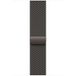 Apple Smartwatch-bandje 46 mm M/L Slate voor Watch Hermès Series 9, SE 3, Series 10, Series 11, Series 8, Series 9, Ultra 2, Ultra 3