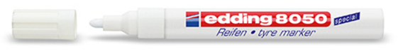 Edding 8050 Bandenmarker - Wit - 10 stuks
