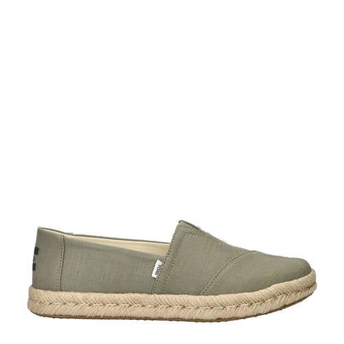 Toms espadrilles kaki