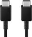 Samsung Câble USB-C vers USB-C d'origine 1,0 mètre noir
