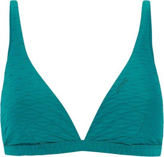 Protest MIXChubo Bikini Top Dames Peacock Green Gestreept Mouwloos