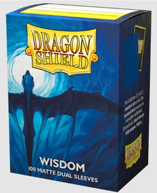 Dragon Shield Dual Sleeves Matte - Wisdom - 100 stuks