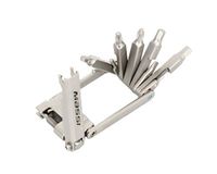 Massi Flat Multitool-sleutel, sport en outdoor, grijs, 30 F