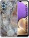 Samsung Galaxy A32 5G TPU Silicone Hoesje Marmer Grijs