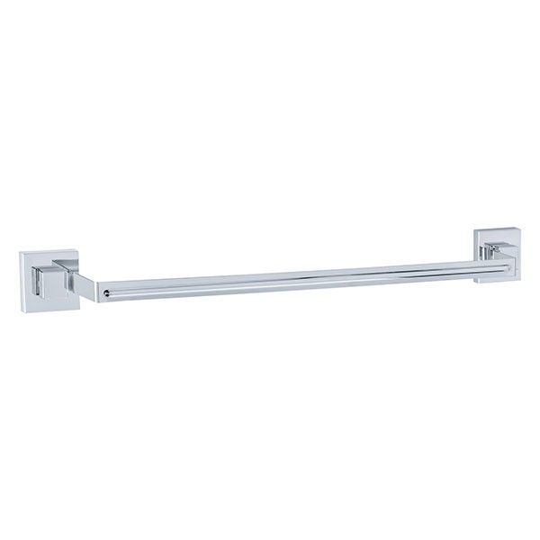 WENKO Handdoekhouder Quadro Vacuumloc RVS Chroom 60.5cm
