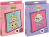 Creative Craft Group diamond painting set fluweel met lijstje 20x16 cm.