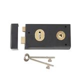 Yale Sloten P401GRY Velgslot 138 x 76mm - Zwart Finish