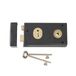 Yale Sloten P401GRY Velgslot 138 x 76mm - Zwart Finish
