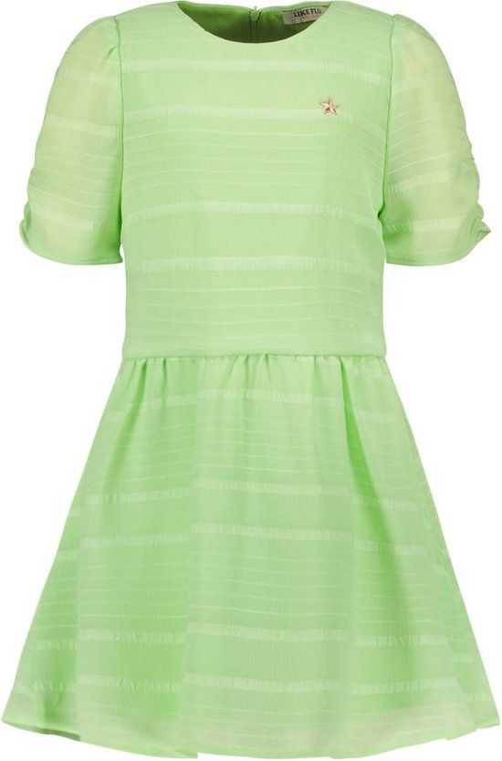 Like Flo Zomer jurk meisjes Mint groen 116