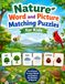 Nature Word and Picture Matching Puzzles for Kids