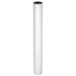 Wagner TENO meubelpoot, tafelpoot, meubelvoet, systeembuis, Ø 50 x 402 mm, individueel te combineren met TENO-systeem en QuickClick, staal in aluminium geanodiseerde look, draagkracht 50 kg - 12904701