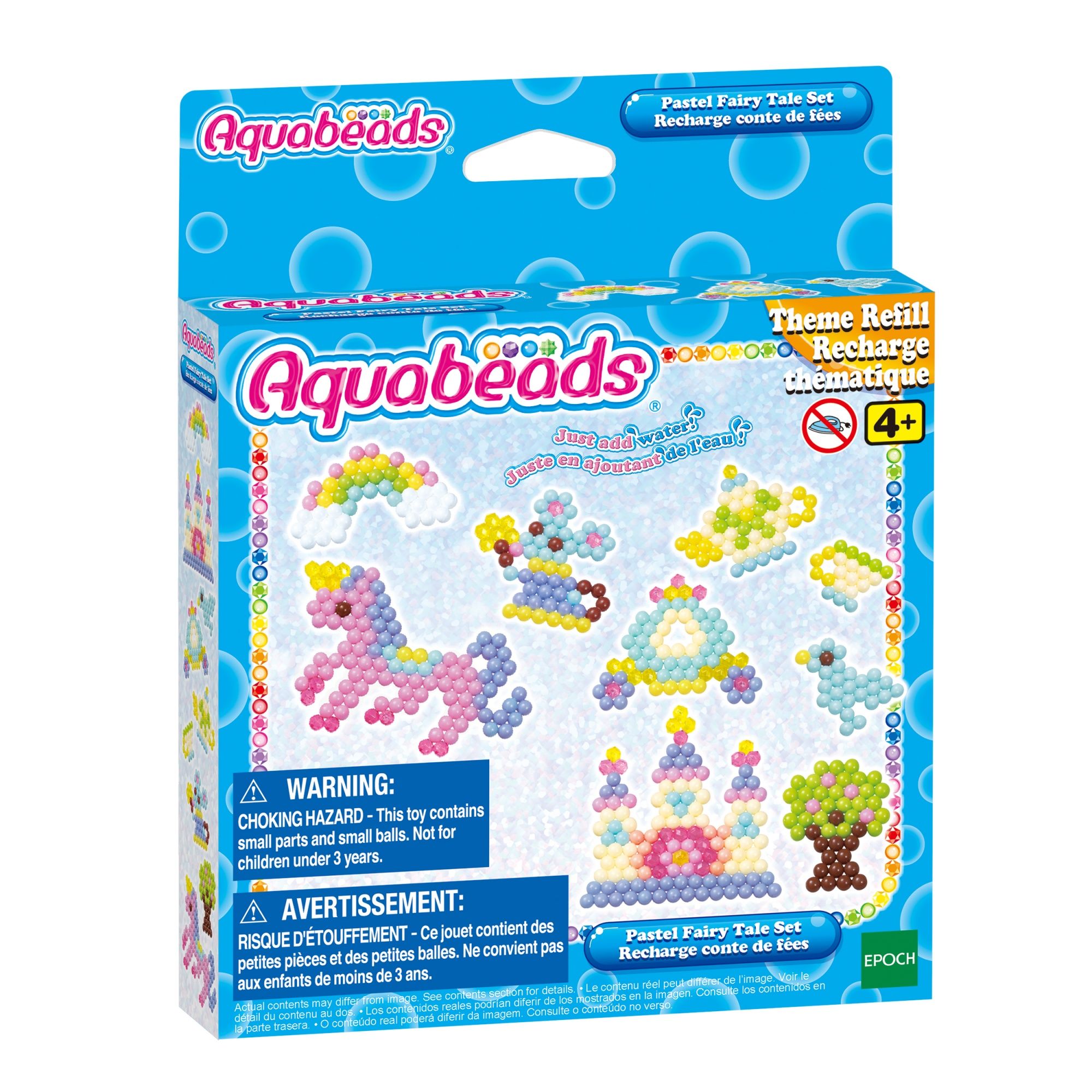 AquaBeads thema navulling pastel sprookjesset (540) - 31506