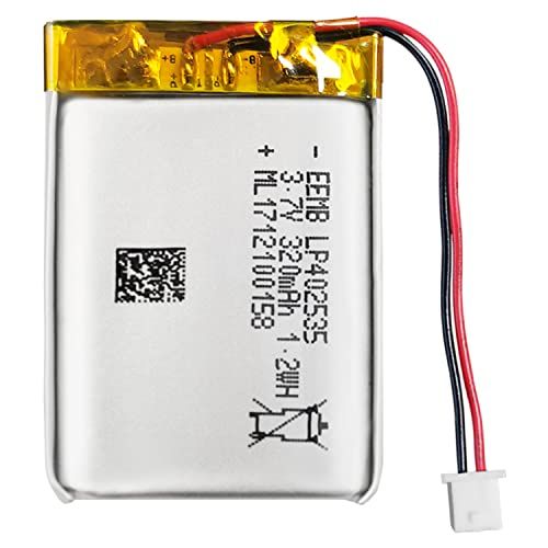 EEMB 3.7V oplaadbare Li-ion-polymeerbatterij 320mAh 402535 Lipo-batterij met Molex UN38.3-connector (UL-genoteerd voor cel) Polymeer-li-ionbatterij