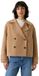 Garcia Dames Anorak GJ2600917 Licht Camel Polyester Wol Waterdicht Kort L Automne/Hiver 2026