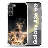 Cokitec Samsung Galaxy A36 5G Manga One Piece Ace Zwart Versterkte hoes
