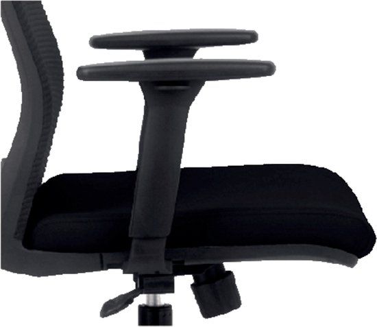 Euroseats Evora Stoel Armleggers - Zwart - Kunststof - 100 kg - 66 cm