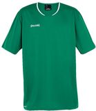 Spalding Move Shooting Shirt Korte Mouw Lagune/Wit XXXL