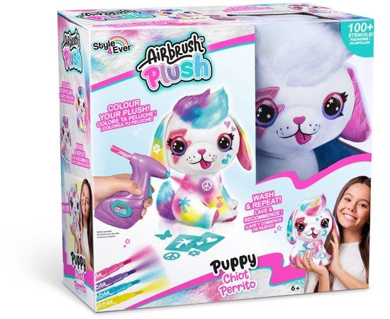Canal Toys Airbrush Plush Puppy
