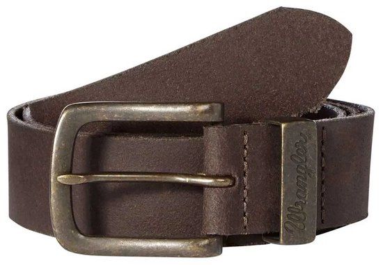Wrangler Basic Metal Loop Riem Bruin 95 cm Man