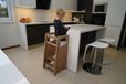 Skyline Keukenaccessoires pour enfants, 2-en-1, noir, en matériau PL massif