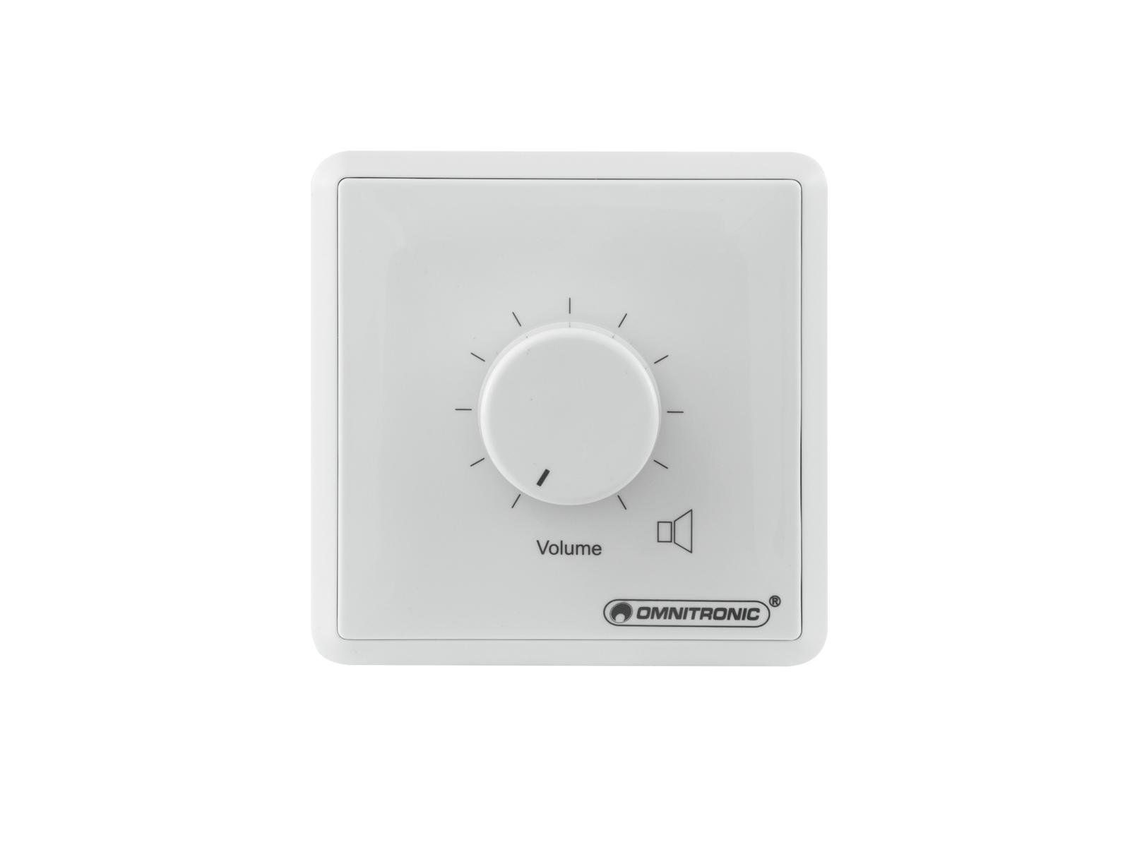 OMNITRONIC PA Volume Controller, 20 W mono wh