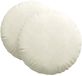 vidaXL Zitkussens 2 st fluweel crème ø 80 x 29 cm