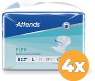 Attends 4x Attends Flex 8 Maat L 85-125 Cm (28 stuks)