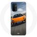 Oppo Etui voor Oppo A74 Formule 1 McLaren Oranje Etui
