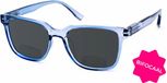 Vista Bonita Lunettes de lecture solaires Cubo Bifocal-Kelim Blue-+2.00