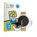 BROTECT - Screenprotector voor taopodo JX523-GD 1.27" - Folie Beschermfolie transparant volledig dekking - 2 Stuks