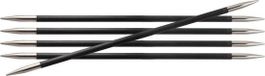 KnitPro Karbonz sokkennaalden 15cm 4.00mm - 3st