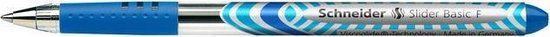 Schneider Schrijfwaren Schneider Slider Basic balpen F 0,3mm blauw doos met 10 stuks