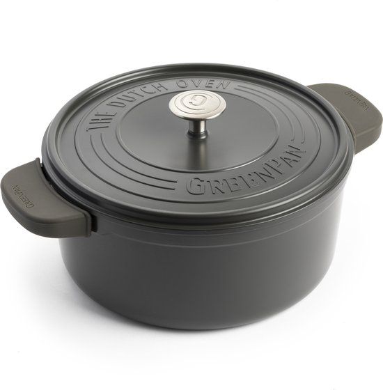 GreenPan Featherweights Braadpan 28cm - Zwart - PFAS-vrij