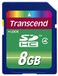 Transcend 8GB SDHC Class 4 - Flashgeheugen