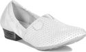 Maciejka Klassische Schuhe Modell 0487112000 aus weißem Naturleder, atmungsaktiv und weich